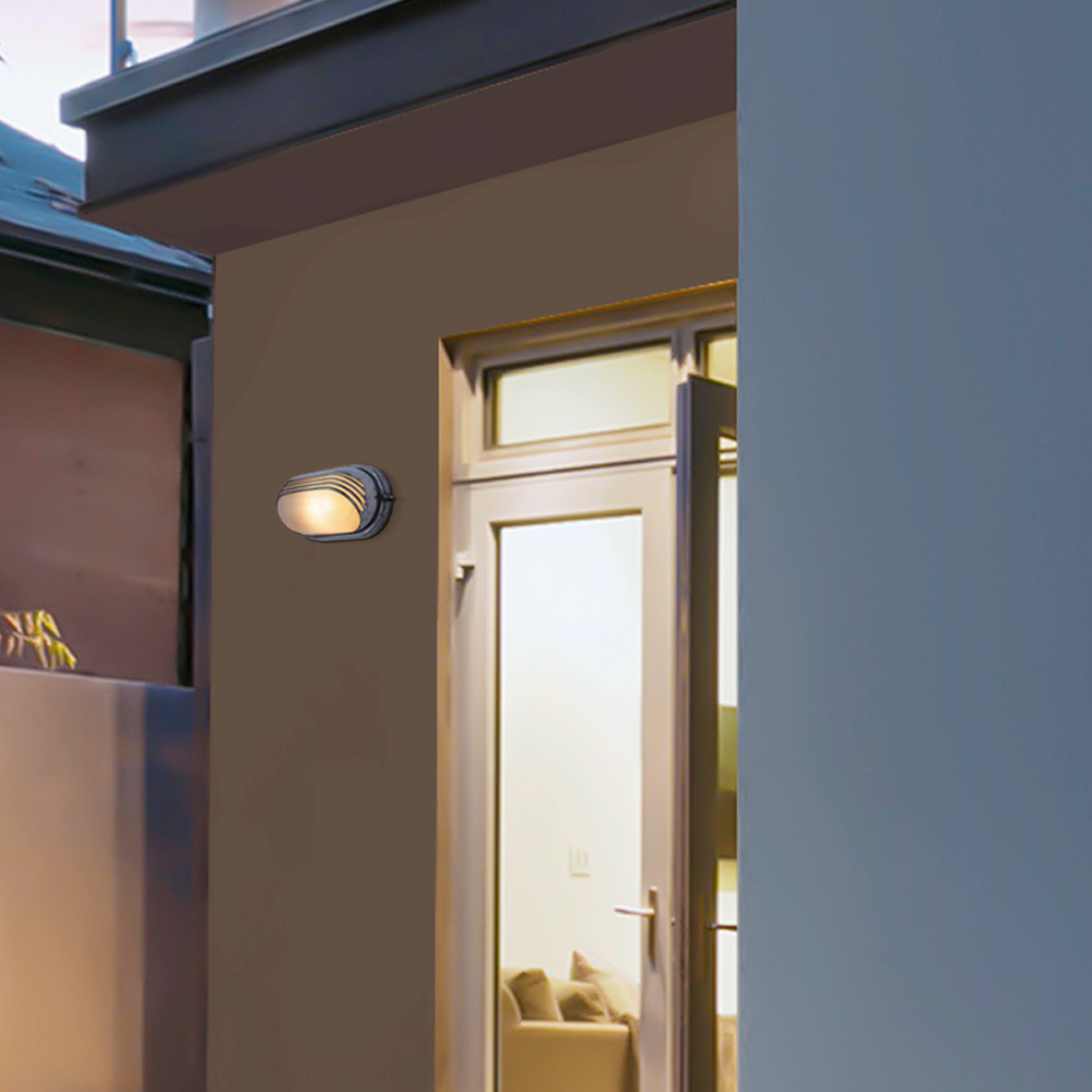 Modern Geometric Outdoor Wall Lamp